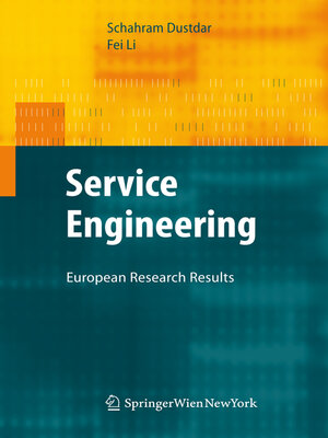 cover image of Service Engineering